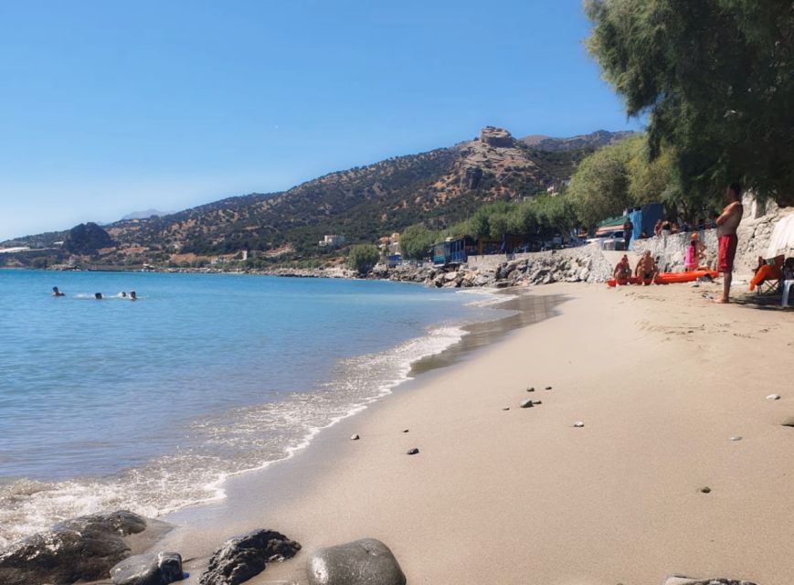 From Heraklion: Matala Beach - Caves & winery Full Day tour - Starting with Cretan wine
