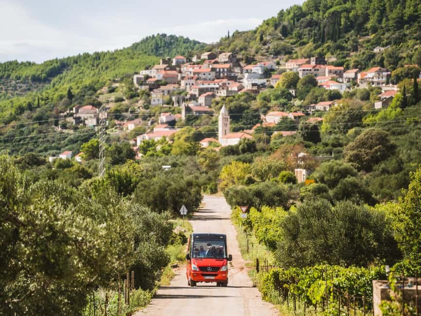 From Korcula Town: Local Wine & Sightseeing Half-Day Tour - How much value do you get for $129?