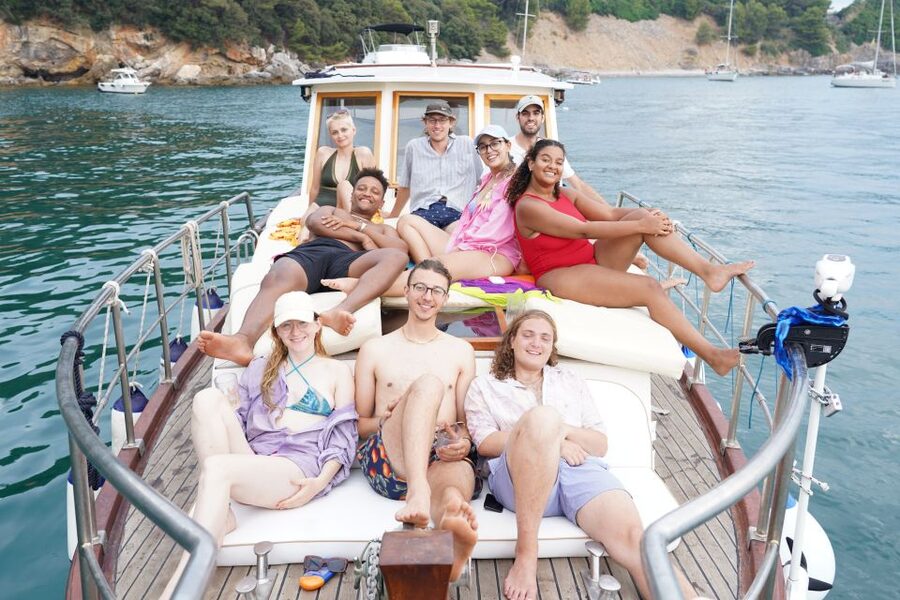 From La Spezia: Cinque Terre Boat Tour with Lunch and Wine - Lunch, drinks, and the social side of the day
