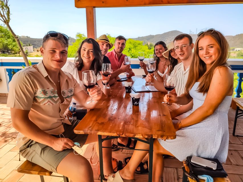 From Lagos: Small-Group 4-Hour Wine Tasting Tour - Three wines and a generous plate of tapas