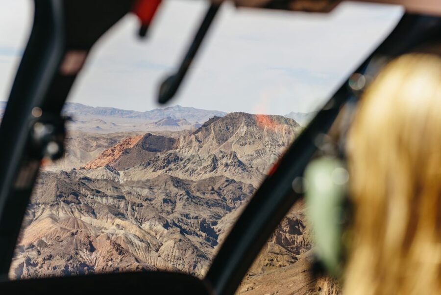 From Las Vegas: Grand Canyon Helicopter Tour with Champagne - Lake Mead, Hoover Dam, and Fortification Hill