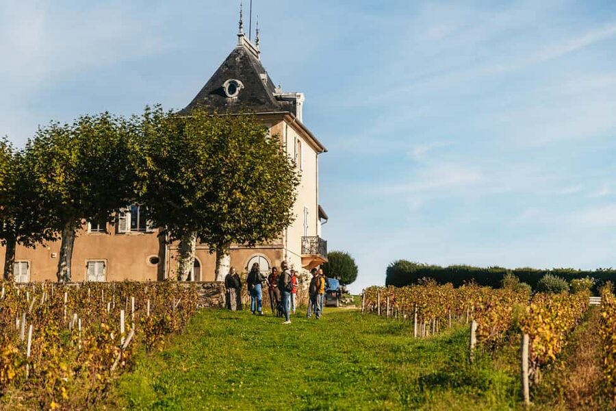 From Lyon: Beaujolais Wine Tour with Tastings - The ride from Bellecour to the Beaujolais hills