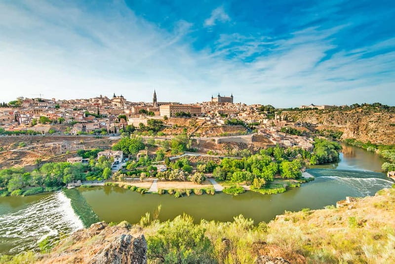 From Madrid: Toledo Guided Tour & Winery Visit with Tasting - The Mirador del Valle view