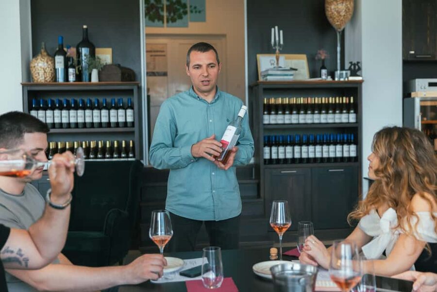 From Makarska Riviera : Wine Tasting Grabovac Tour - Arriving at the family-run Grabovac Winery