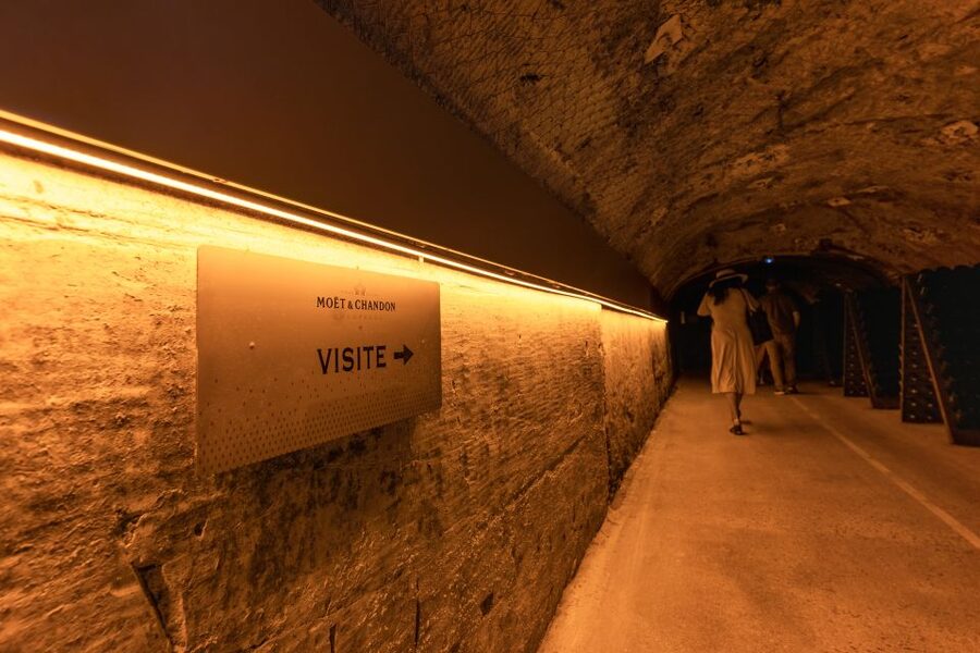 From Paris: Day Trip to Champagne with 8 Tastings & Lunch - Inside a major Champagne house
