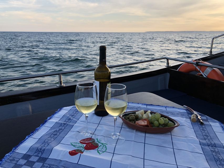 From Portimão: Sunset Boat Trip with Wine - The swim stop in open water