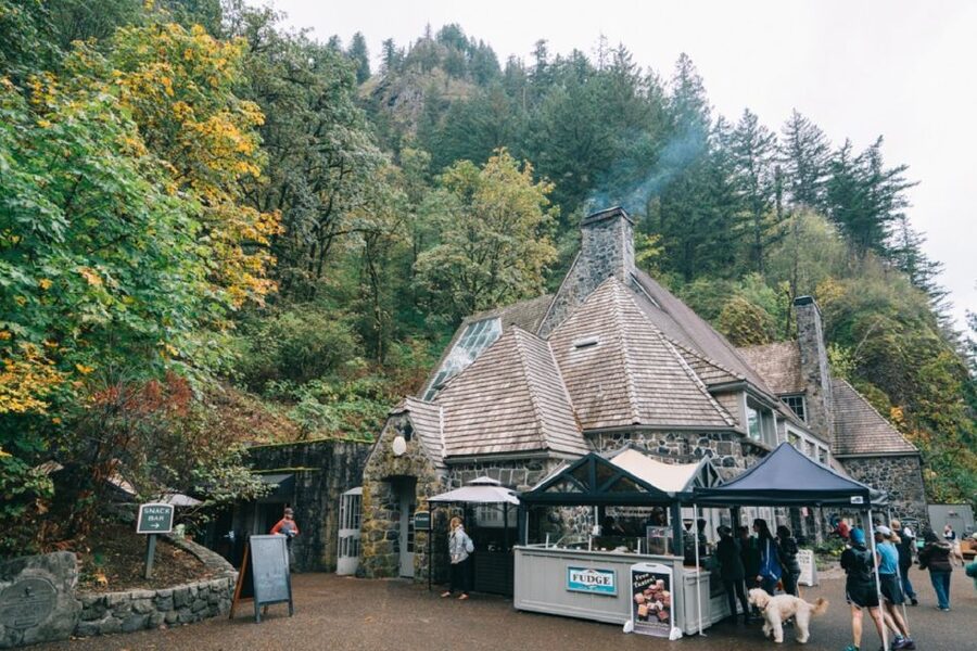 From Portland: Waterfalls, Mt Hood, and Wine Day Tour - A full day from Portland with four very different faces