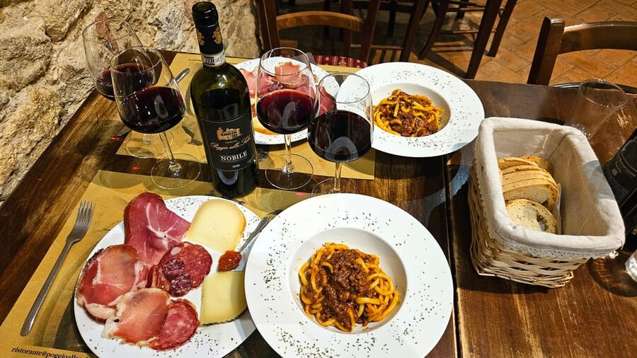 From Rome: Tuscany, Montepulciano Tour with Wine & Lunch - Key points at a glance