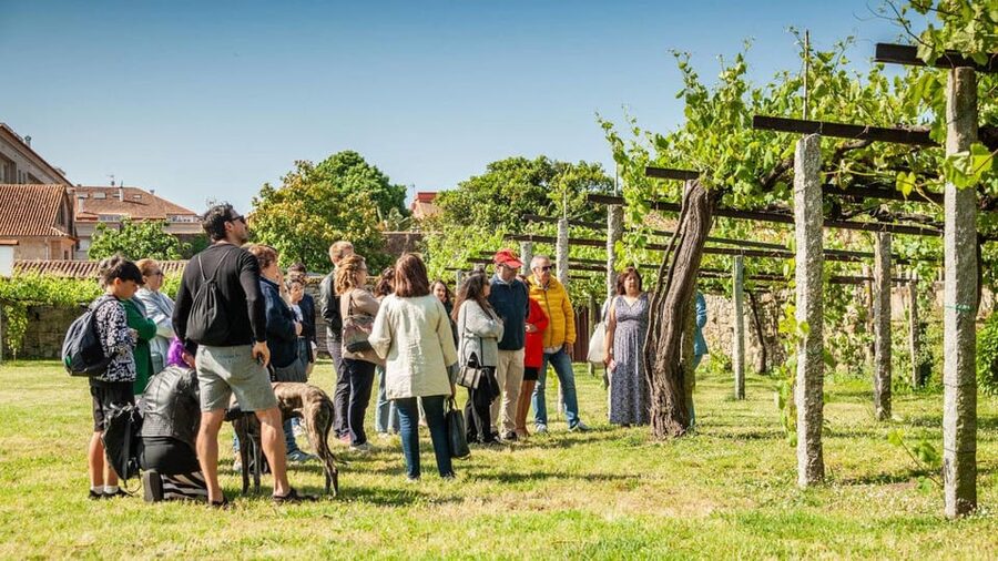 From Santiago: Tour to Rias Baixas with Boat Trip and Winery - La Lanzada Beach and its ninth-century shrine