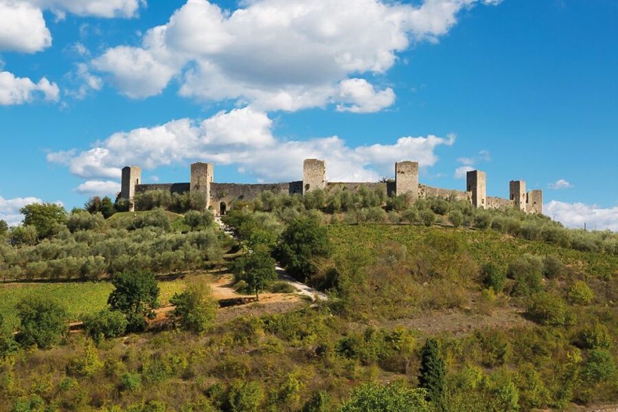 From Siena: Day Tour in a Vintage Fiat 500 with Winery - Castellina in Chianti gives the tour a village pause