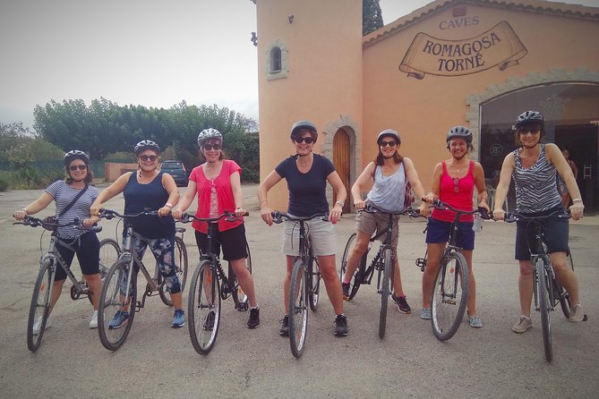 From Sitges: Bike Tour and Winery Visit with Free Hotel Pick Up. - Bikes, pace, and the one uphill section