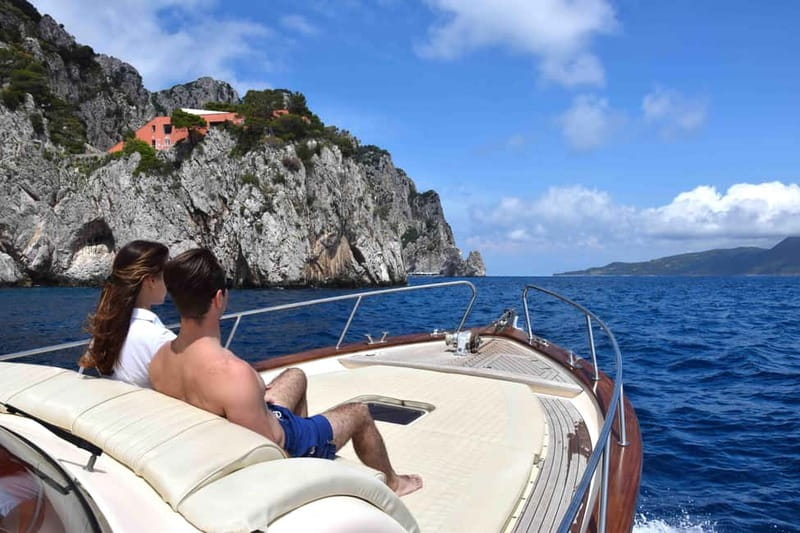 From Sorrento: Capri Boat Cruise with Swimming and Prosecco - Swimming in the Capri Marine Park