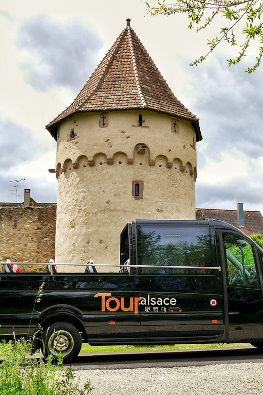 From Strasbourg: Medieval Villages & Wine Tasting Day Trip - Eguisheim finishes the day