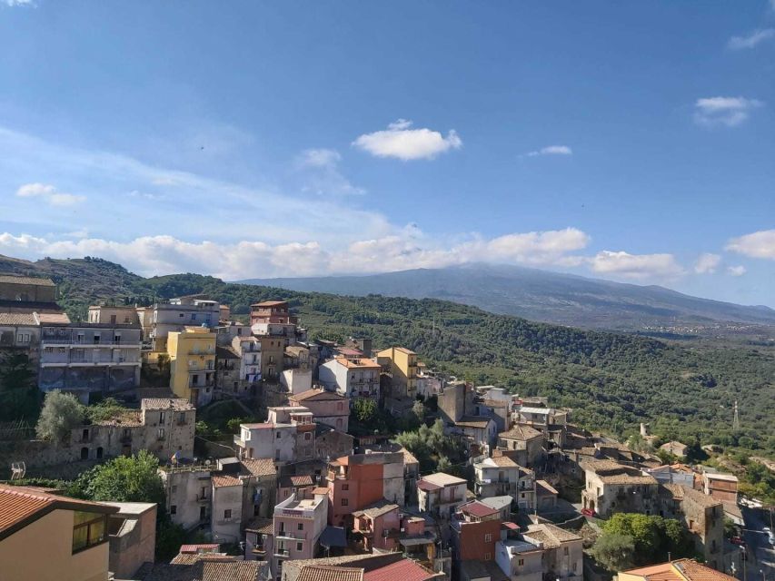 From Taormina: Etna Wineries Small Group Tour - The second winery and the main meal