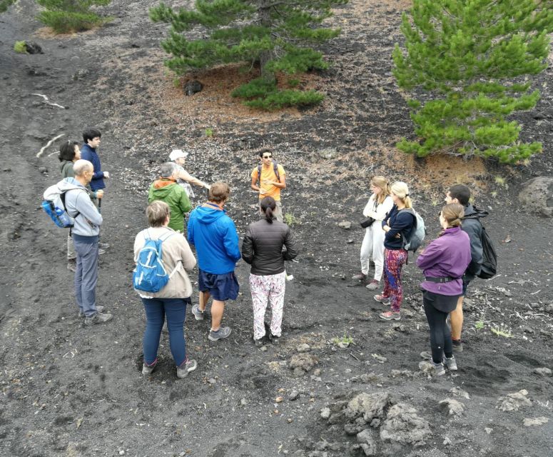 From Taormina: Full-Day Etna, Wine & Alcantara Canyons Tour - Entering an Etna lava cave