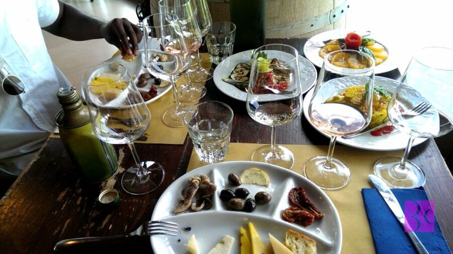 From Taormina: Private 3 Etna Wineries with Food & Wine - How much food and wine should you expect?