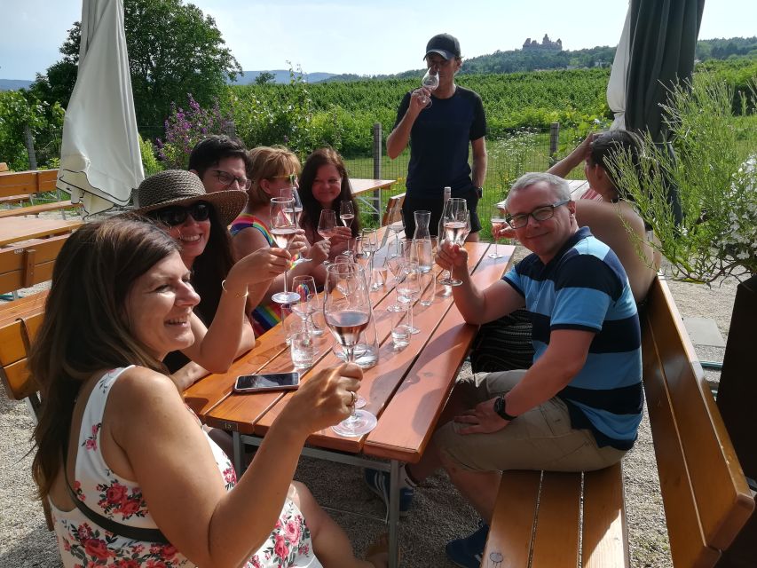 From Vienna: Half-day Countryside Wine Tour with Meal - First tasting: four wines and local stories