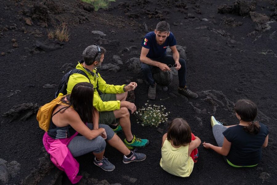 Full-Day Etna and Wine Tour from Catania - Inside the lava flow cave
