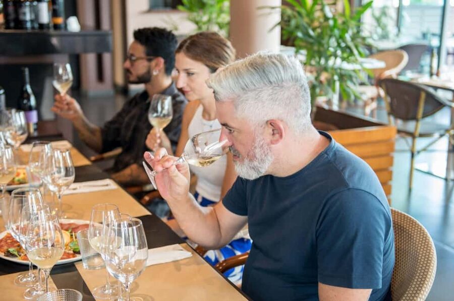 Funchal: Madeira Wine Tasting with Sommelier - Five glasses that show Madeira’s range