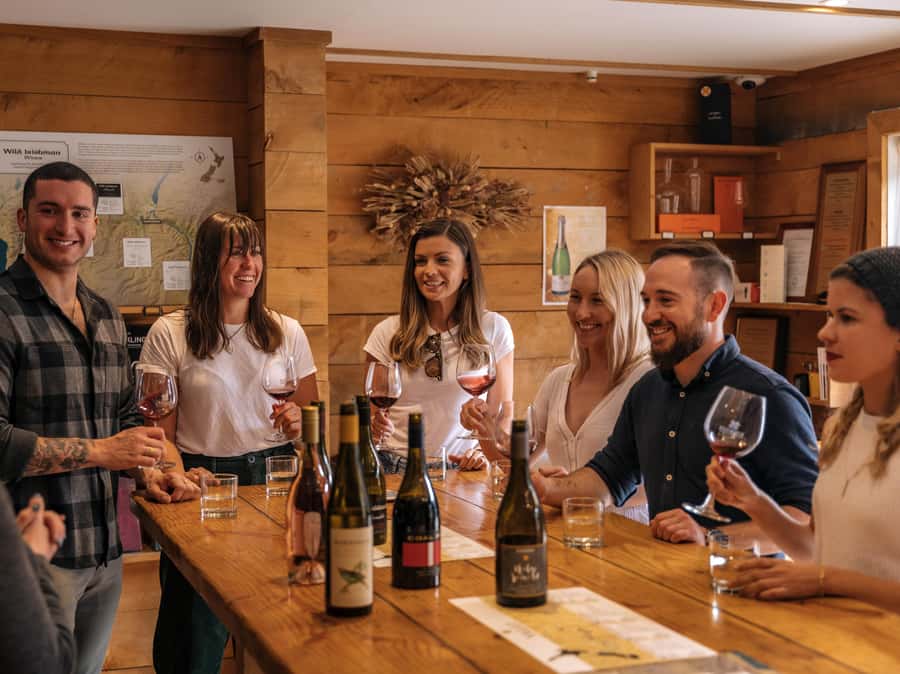 Gourmet Food and Wine Tour with Lunch and Wine Tastings - The wine cave and Gibbston tasting