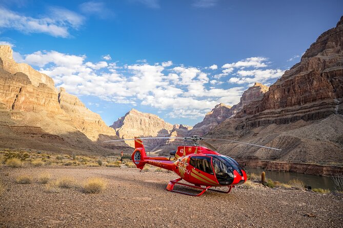 Grand Canyon West Rim Helicopter Tour with Champagne Toast - The flight from Boulder City to Lake Mead