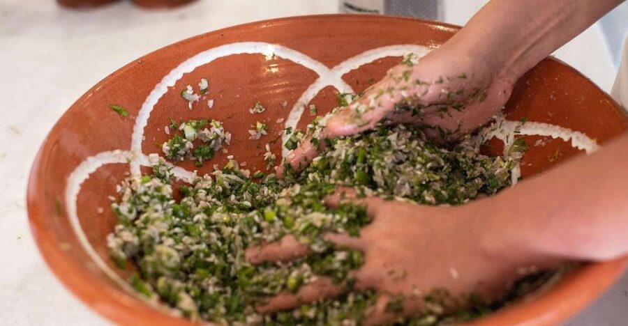 Greek Cooking Class with a Local Chef, Wine, & Meal in Drios - Six dishes built around Greek family cooking