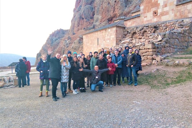 Group tour: Khor Virap, Noravank, Areni Winery and Cave - T’rchuneri Cave and the world’s oldest leather shoe