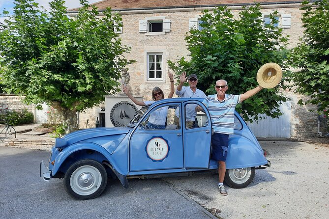 Half-day guided tour on the Burgundy wine Route in a classic car - Pommard and Volnay: famous names, different impressions