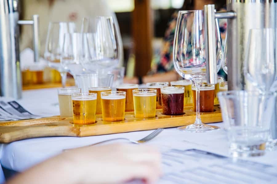 Hunter Valley: Wine, Spirits, and Cheese Tour with Lunch - Spirits served in test tubes