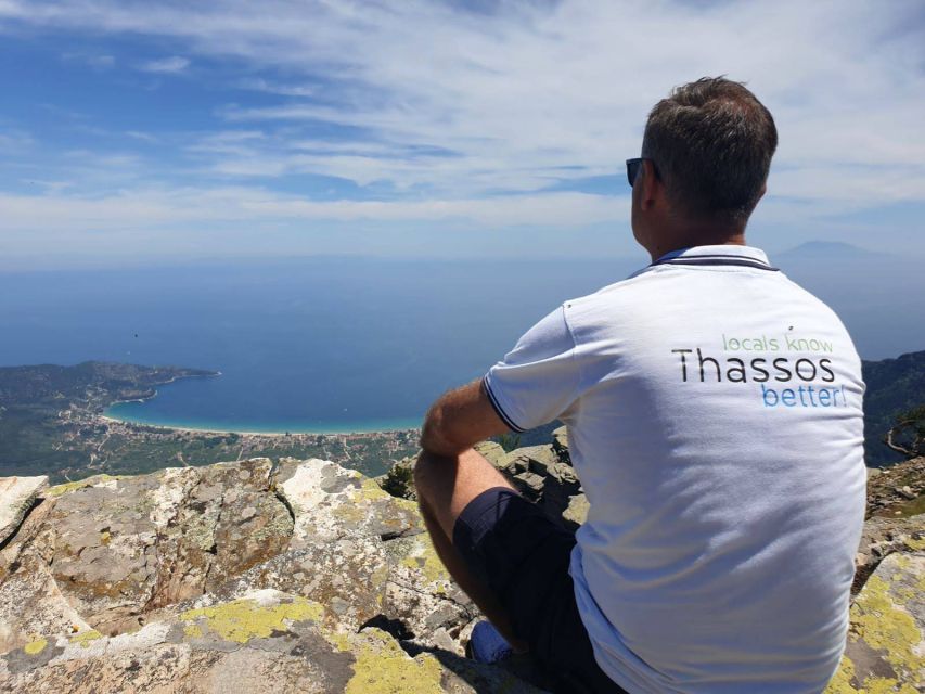Jeep Safari in Thassos Mountain with picnic fruits & wine - Theologos and the old mountain capital