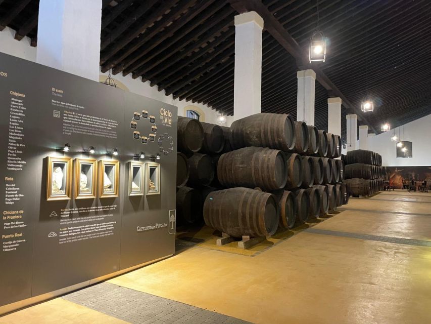 Jerez de la Frontera: Sherry Winery Tour with Tasting - The visitor center explains the sherry system