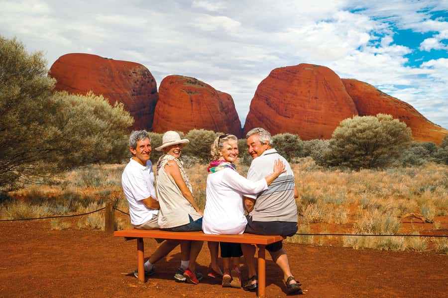 Kata Tjuṯa Sunset Tour with Sparkling Wine and Cheeseboard - Kata Tjuṯa at sunset, the reason to go