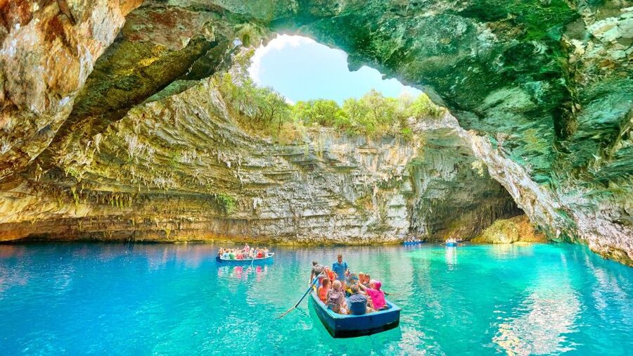 Kefalonia: Wine Tasting, Melissani, Drogarati & Fiscardo - Agios Gerasimos Monastery: a quiet first stop