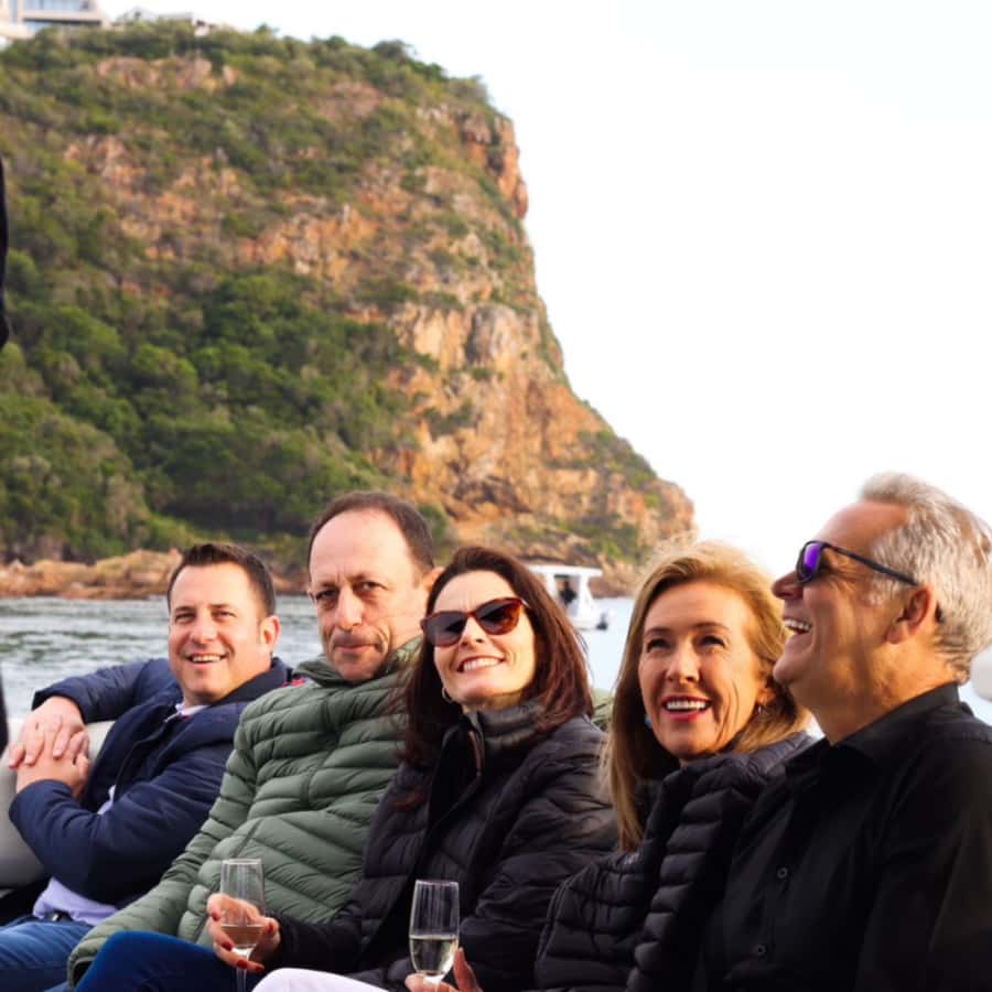 Knysna Lagoon: Boat Cruise with Oyster & White Wine Tasting - Reaching the Heads and the open sea views