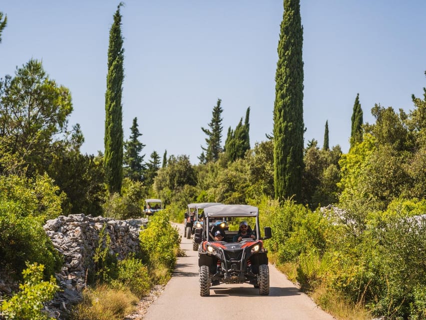 Korcula Buggy Safari With Wine Tasting - Leaving Korčula Town for the island interior
