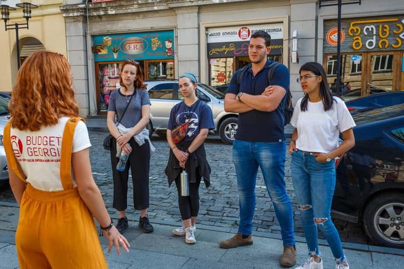 Kutaisi walking tour with A GLASS OF FINE WINE - The first gymnasium and Kutaisi’s White Bridge