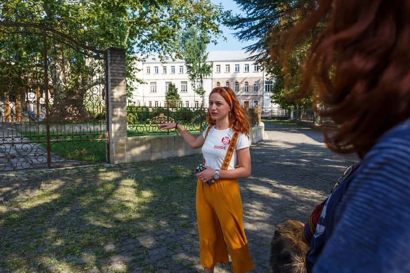 Kutaisi walking tour with A GLASS OF FINE WINE - Green Bazaar, Kutaisi’s everyday center