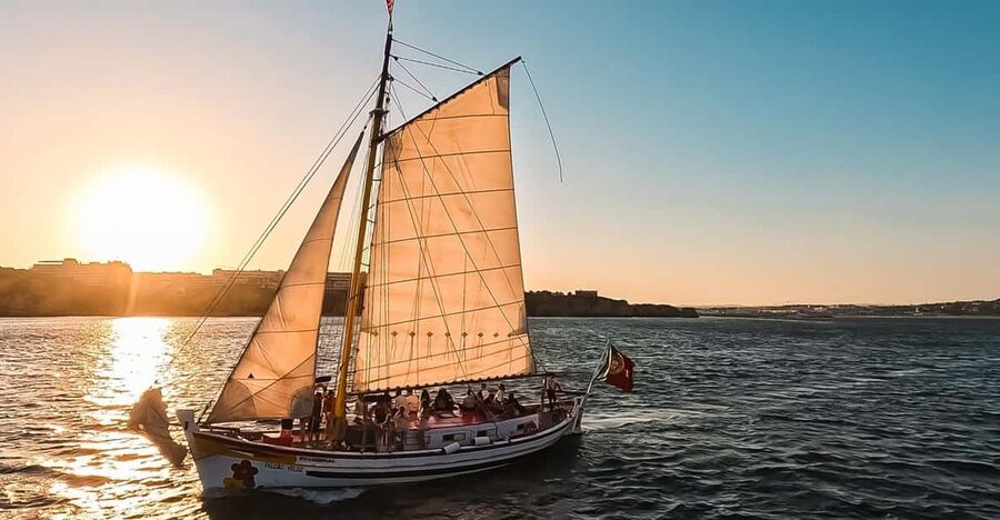Lagos: Sunset Sail aboard a Traditional Boat with Prosecco - Music, Seating, and the Mood on Board