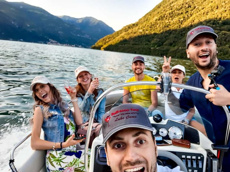 Lake Como: 2h Shared Boat Tour with Wine Tasting - Leaving Como and heading toward Cernobbio