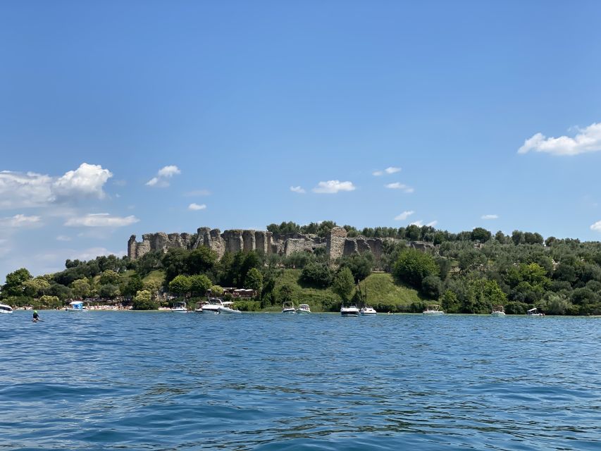 Lake Garda: Historic Castle Cruise with Wine Tasting - Returning to Sirmione by boat