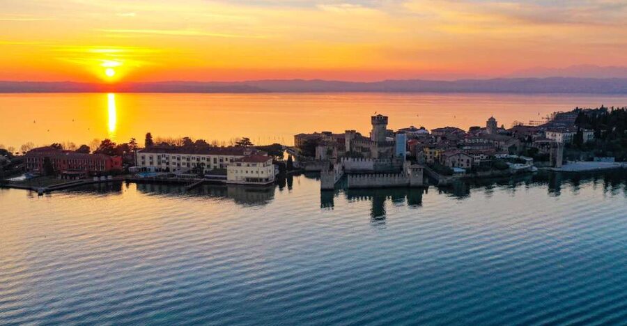 Lake Garda: Historic Castle Cruise with Wine Tasting - Passing the Grottoes of Catullus