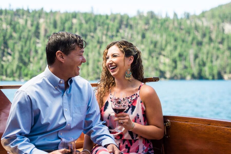 Lake Tahoe: Emerald Bay Wine-Tasting Boat Tour - Passing Fannette Island
