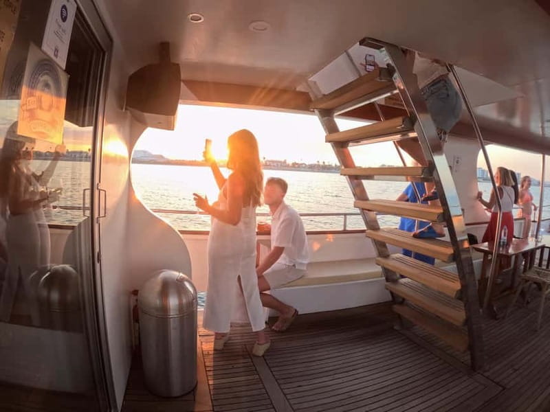 Larnaca: Sunset Cruise with a Glass of Wine - The first part of the 90-minute sailing