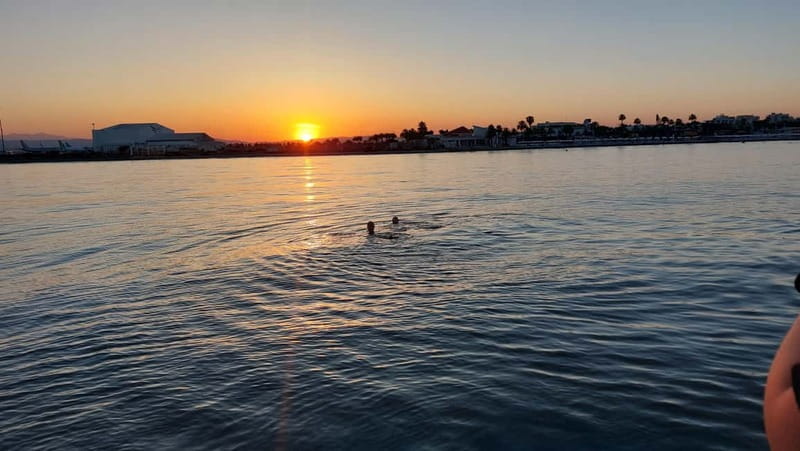 Larnaca: Sunset Cruise with Unlimited Wine & Beers - Sunset photographs and evening atmosphere