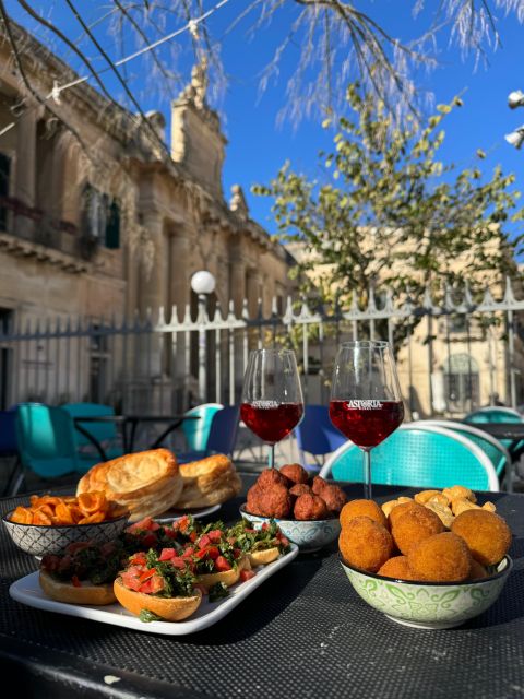 Lecce: Guided Street Food Walking Tour with Food and Wine - A historic bar, Apulian wine, and frisa