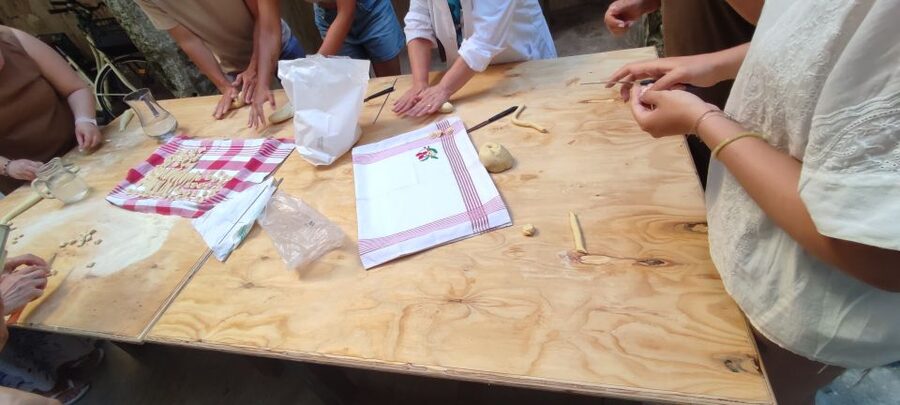 Lecce: Pasta Making Class in 1400s-Era Courtyard with Wine - Key points to know before booking