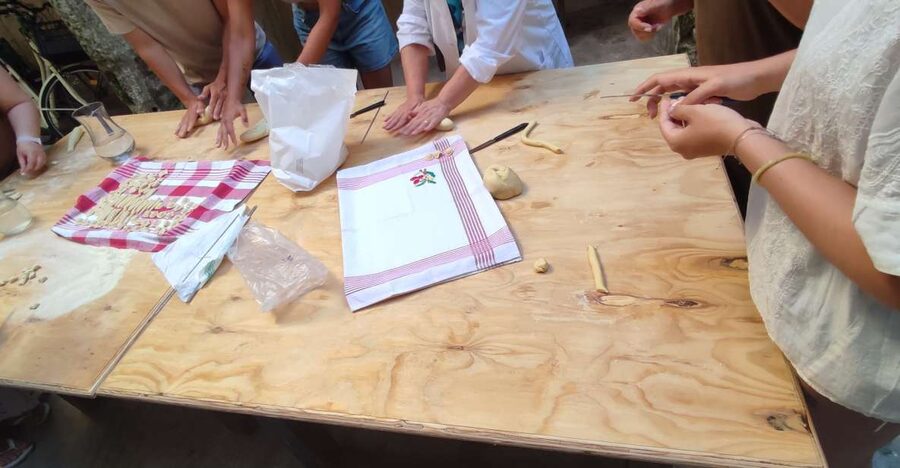 Lecce: Pasta Making Class in 1400s-Era Courtyard with Wine - Why a 1400s courtyard changes the class