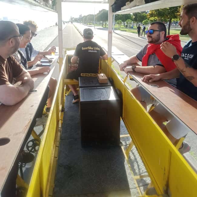 Lisbon: 1-Hour Beer, Sangria or Wine Bike Sightseeing Tour - Why this beer bike works in Lisbon