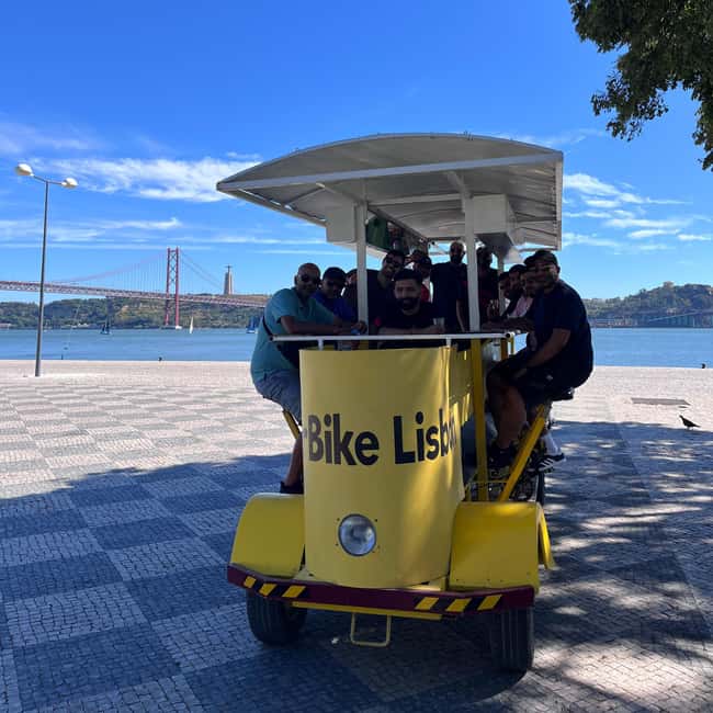 Lisbon: 1-Hour Beer, Sangria or Wine Bike Sightseeing Tour - What $35 represents