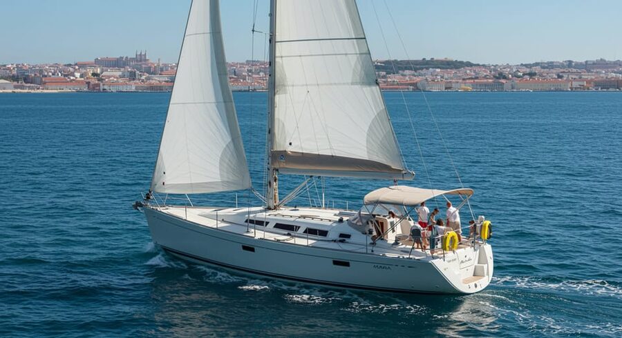 Lisbon: Champagne Sailing Tours - Boarding at Doca de Santo Amaro